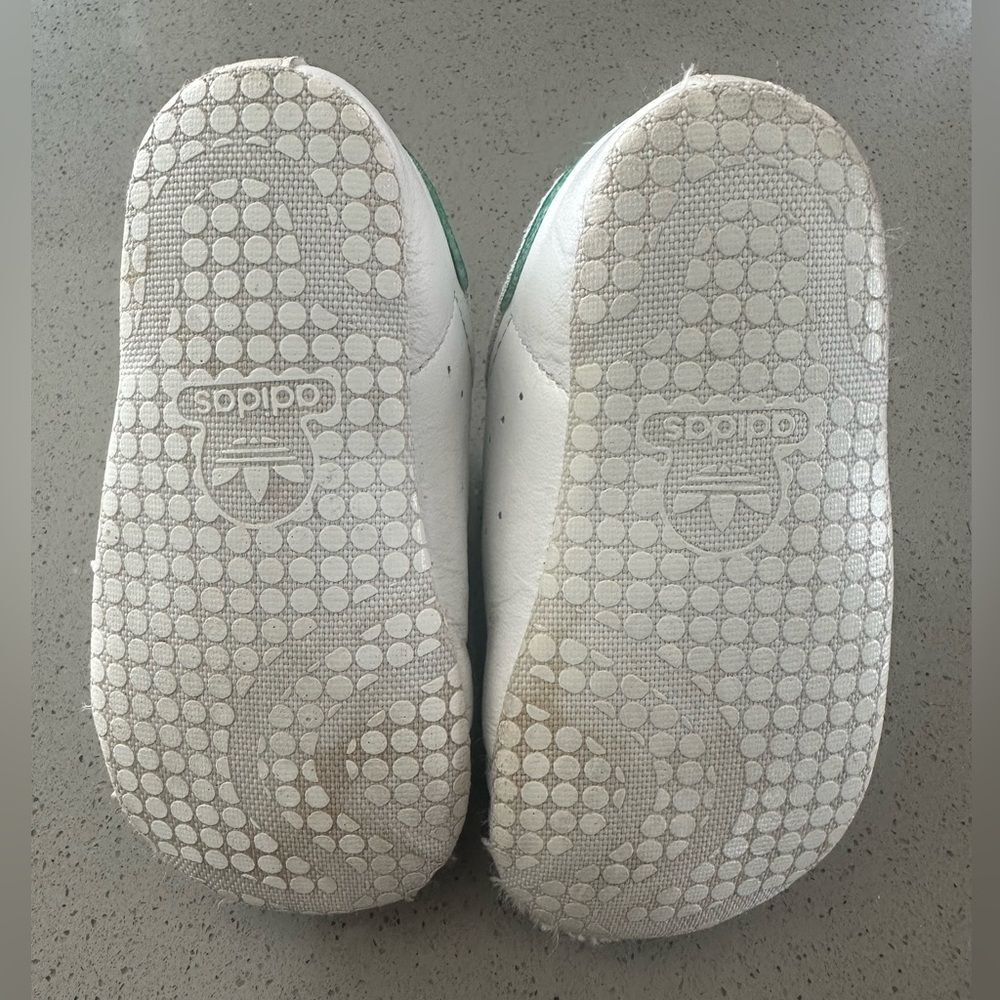Adidas Stan Smith Crib Shoes baby/toddler shoe size US 2k - Picture 4 of 4